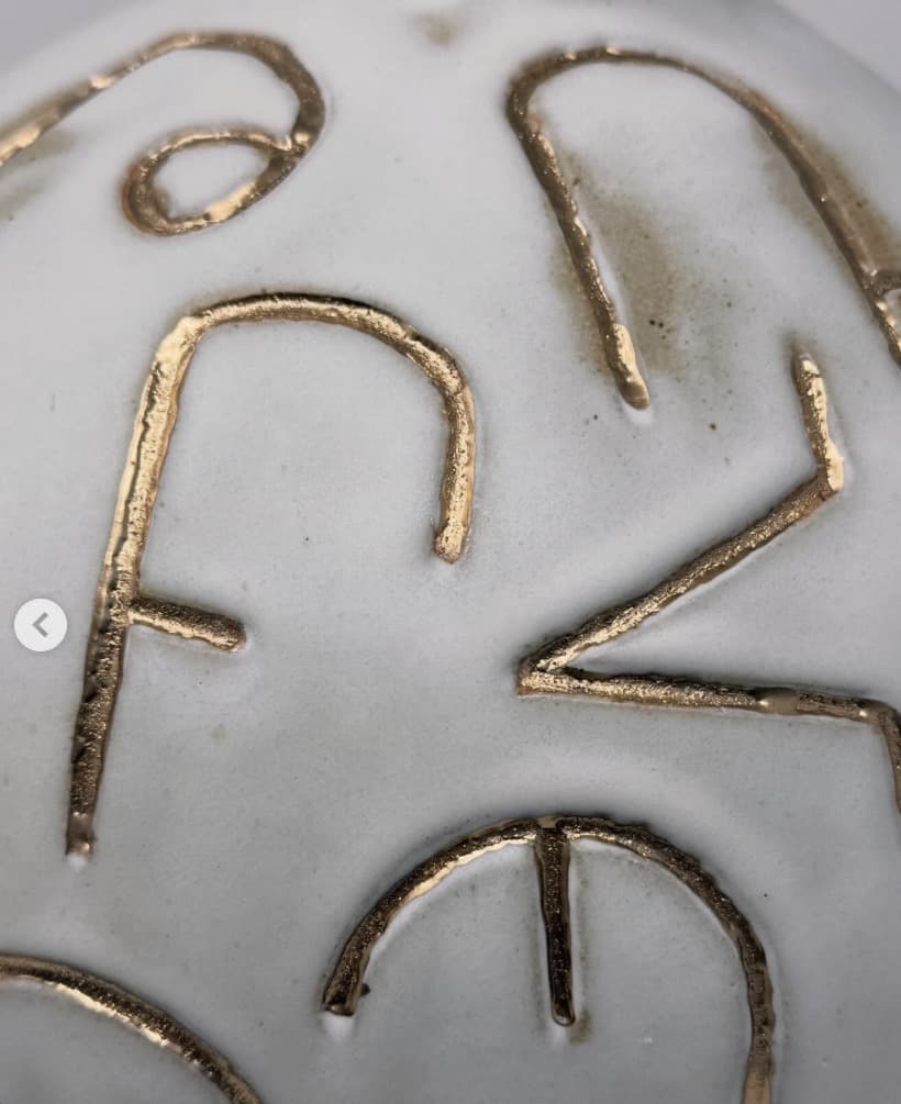 Pomegranate Alphabet Vessel — view 4