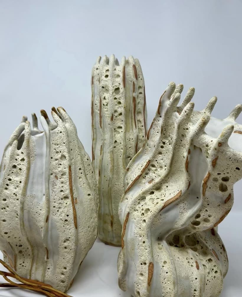 Fresh from the studio- a new series of hand built… — view 1